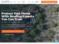 Website Screenshot Elevate Roofing Pros