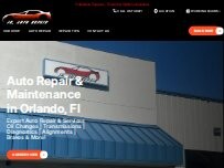 Website Screenshot Jr. Auto Repair