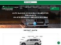 Website Screenshot Payless Auto Glass