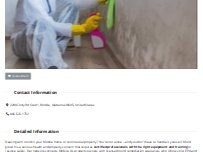 Website Screenshot Mold Removal Mobile