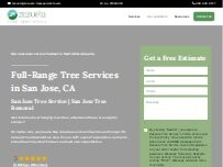 Website Screenshot Zazueta Tree Specialists
