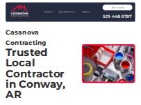 Website Screenshot Casanova Contracting