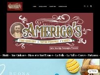 Website Screenshot Amerigo's Fine Grocery