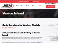 Website Screenshot JSN Auto Repair - Venice Island