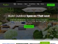 Website Screenshot Excellence Landscaping Inc