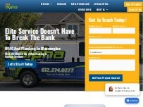 Website Screenshot Alpha Plumbing.Heating.Cooling