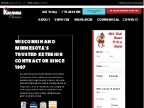 Website Screenshot Krumm Exteriors