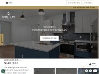 Website Screenshot Belclaire