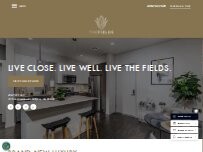 Website Screenshot The Fields