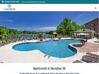Website Screenshot Lakeshore at Hampton Center