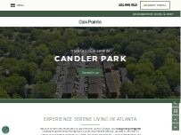 Website Screenshot Oak Pointe