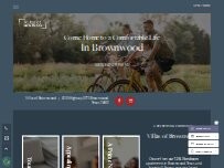Website Screenshot Villas of Brownwood