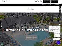 Website Screenshot Retreat at Stuart Crossing