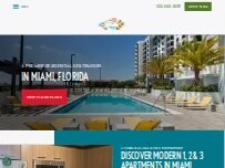 Website Screenshot InTown Apartments
