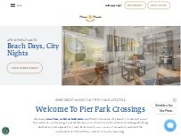 Website Screenshot Pier Park Crossings