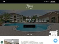 Website Screenshot Reserve at Northshore