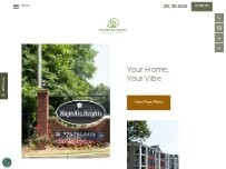 Website Screenshot Magnolia Heights