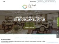 Website Screenshot Highland Glen