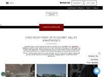 Website Screenshot Pleasant Valley Apartments