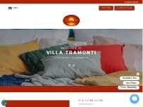 Website Screenshot Villa Tramonti