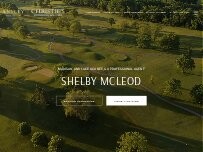 Website Screenshot Shelby McLeod