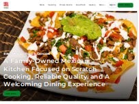 Website Screenshot Ranchero Taqueria