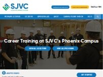 Website Screenshot SJVC Phoenix Campus