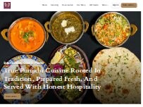 Website Screenshot Grand Dhaba