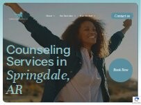 Website Screenshot Cadence Counseling Services