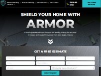 Website Screenshot Armor Roofing