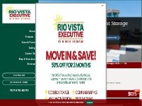 Website Screenshot Rio Vista Executive RV and Boat Storage