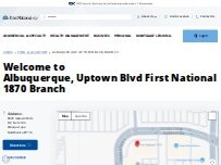 Website Screenshot First National 1870