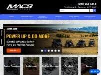 Website Screenshot Mac's Cycle