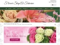 Website Screenshot Flower Shop At Fairview
