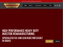 Website Screenshot Dynomite Heavy Duty Injection