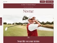 Website Screenshot Novelle