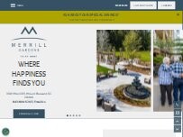 Website Screenshot Merrill Gardens at Carolina Park