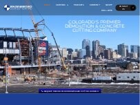 Website Screenshot Engineered Demolition Inc.