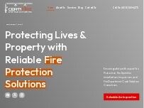 Website Screenshot Certifire Sprinkler Company Inc