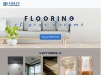 Website Screenshot Legacy Flooring