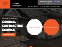Website Screenshot JC Custom Carpentry Inc