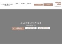 Website Screenshot A Moment's Peace Salon & Day Spa