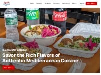 Website Screenshot Falafel King - Washington Street