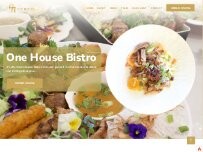 Website Screenshot One House Bistro