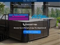 Website Screenshot Cal Spas of Las Vegas****Hot Tubs/Dreams In Paradise