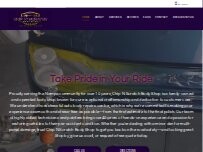 Website Screenshot Chip N' Scratch Body Shop