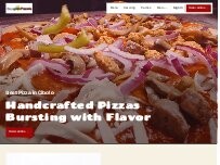 Website Screenshot Grampie's Pizzeria