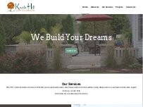 Website Screenshot Knob Hill Nursery & Landscaping