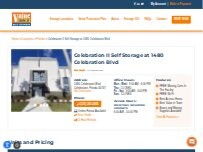 Website Screenshot Value Store It Self Storage