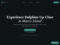 Website Screenshot Marco dolphin cruises llc